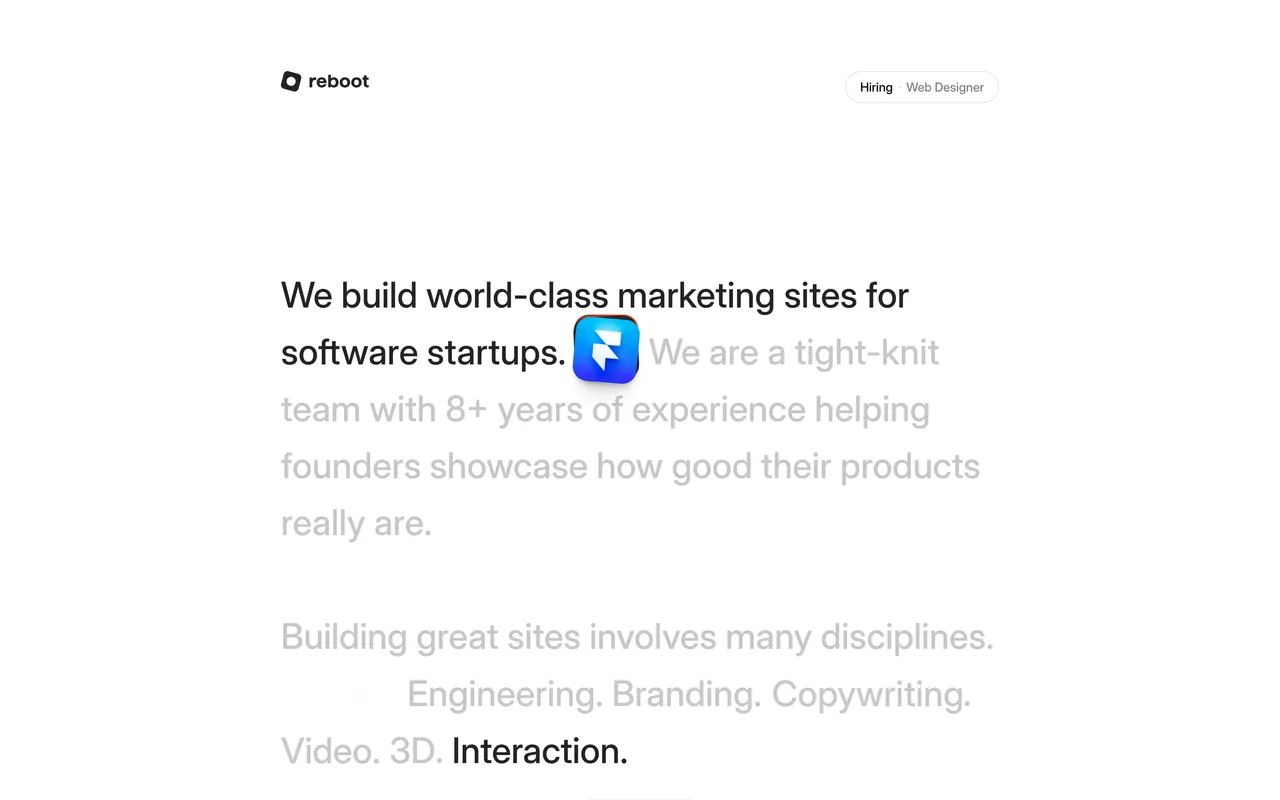 reboot website