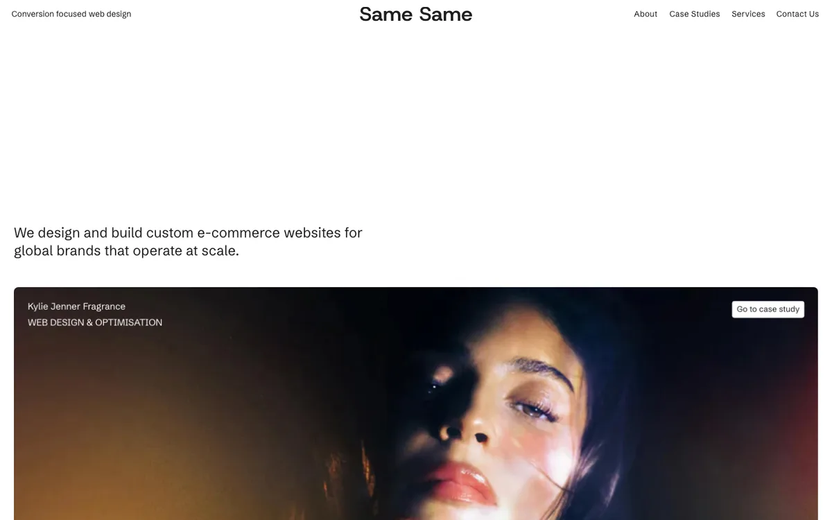 Same Same Studio • Design & Development website