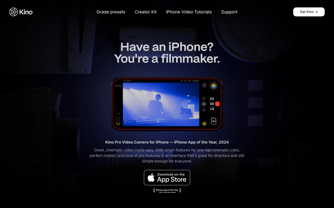 Kino website