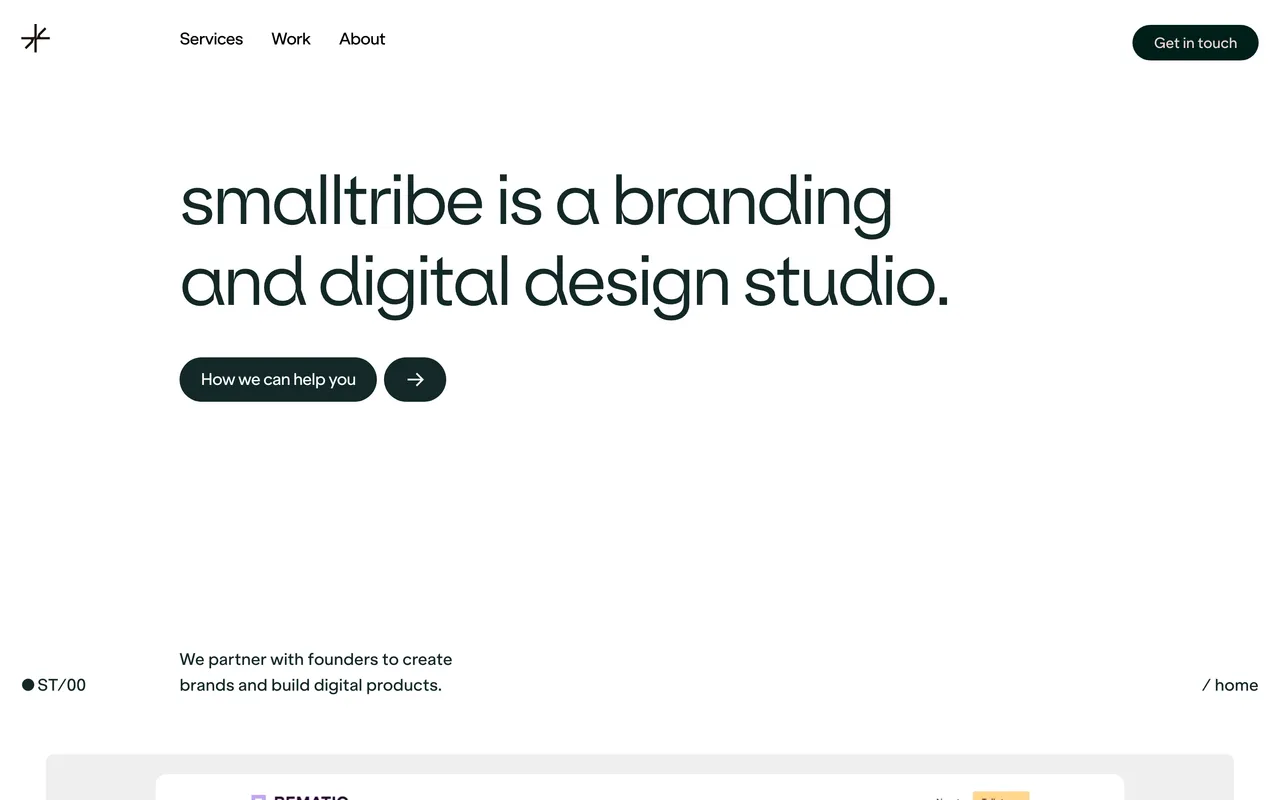 smalltribe website