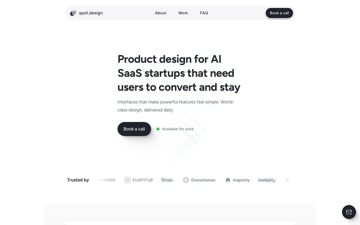 spot.design website