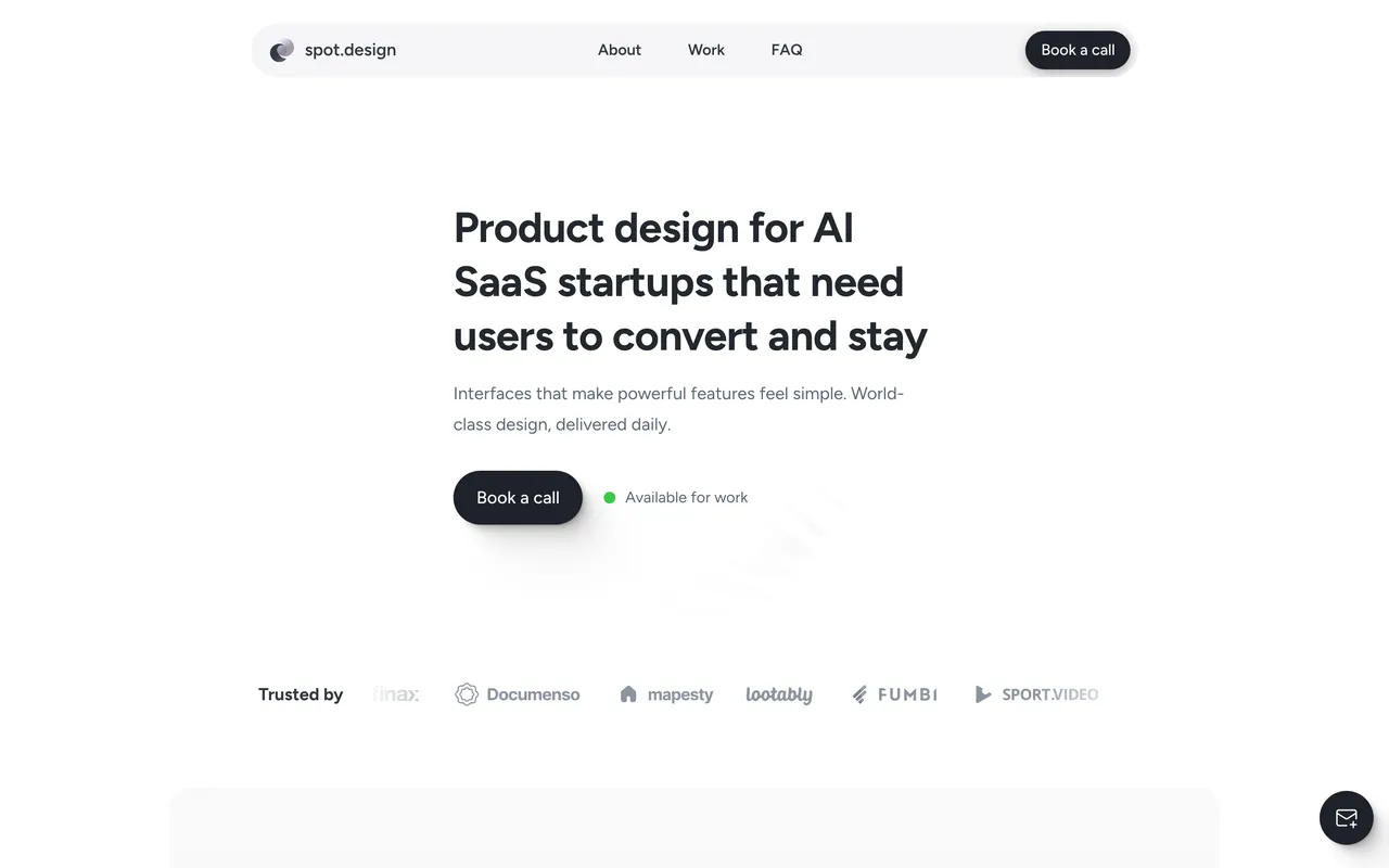 spot.design website