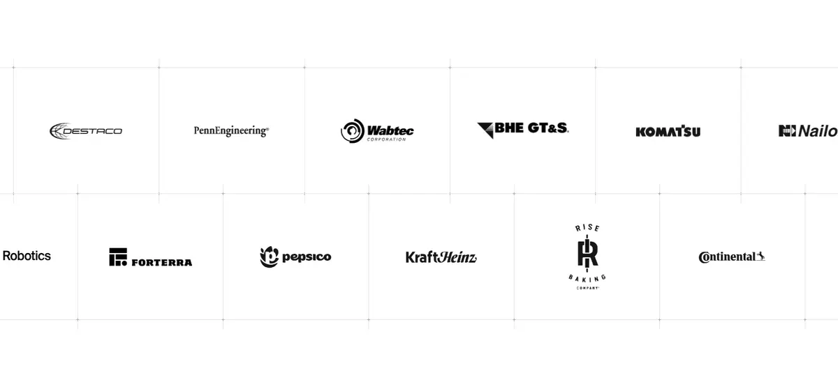 Logos section of Squint