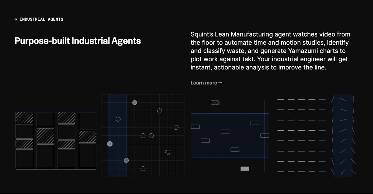 Features section of Squint