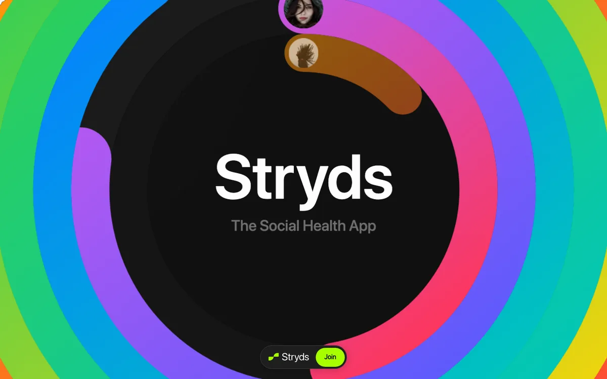 Stryds website
