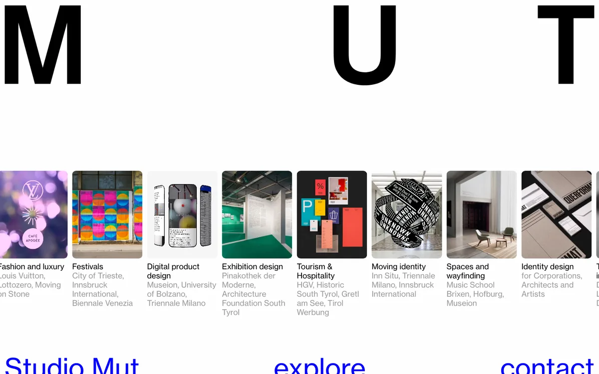Studio Mut website