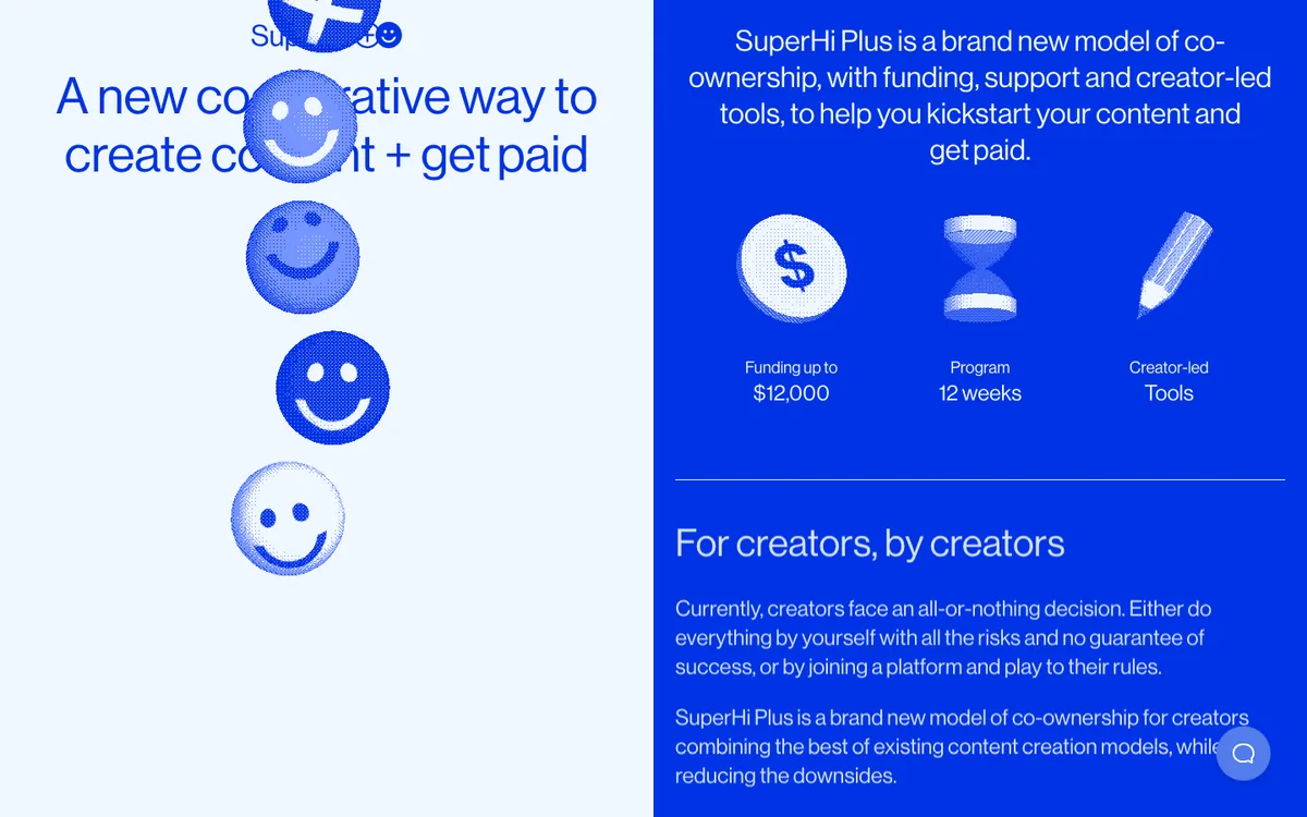 SuperHi Plus website