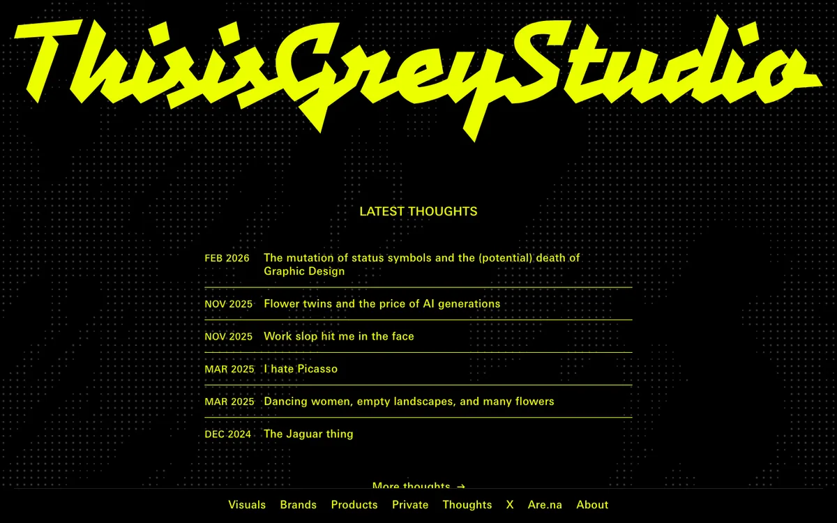 ThisisGrey website