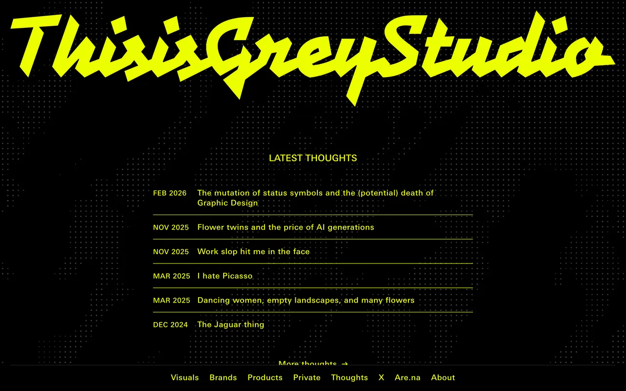 ThisisGrey website