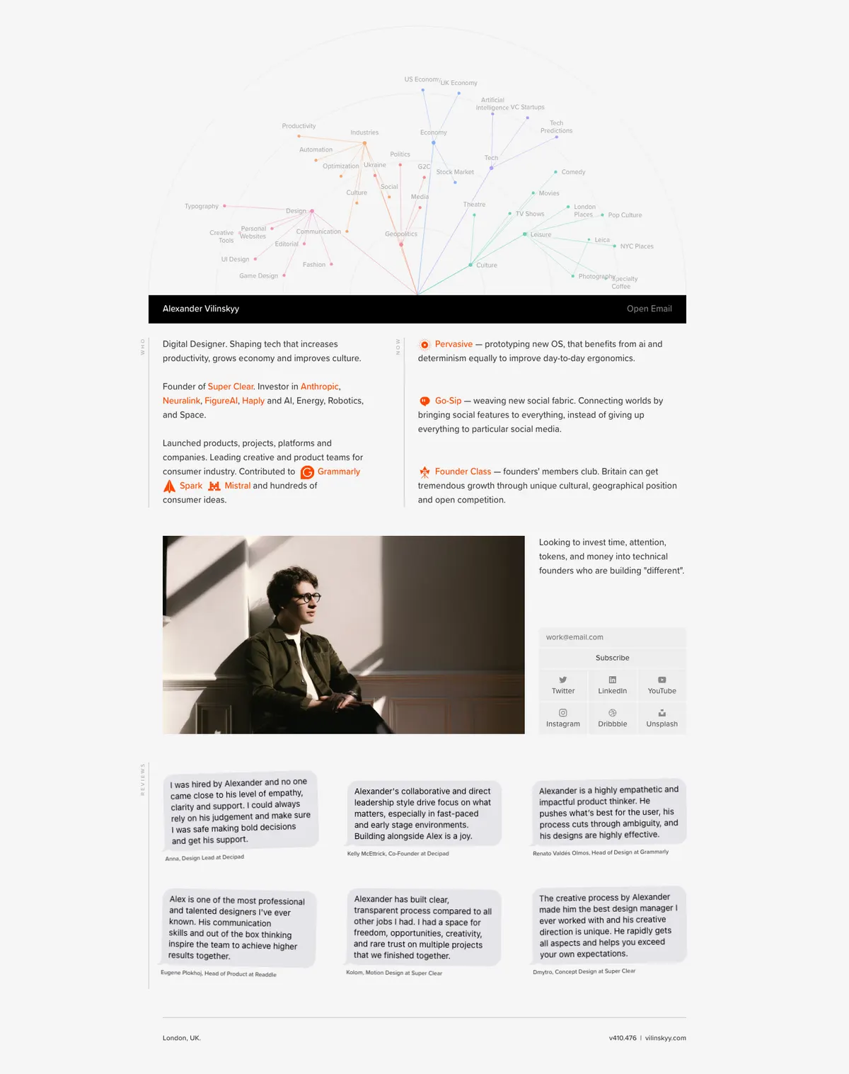 Full-page screenshot of Alexander Vilinskyy (vilinskyy.com)